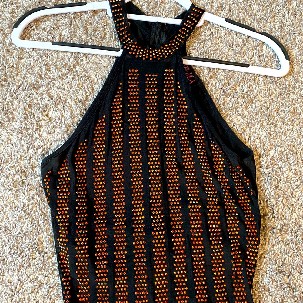 Halter Sequin Dress